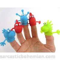 Big Game Toys~Set of 5 Finger Monster Puppets Rubber Jigglers Mini Alien B07G5JMWQ8